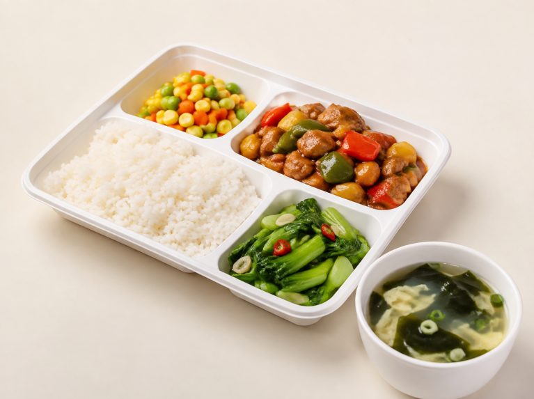 慈溪企业盒饭与商务用餐配送